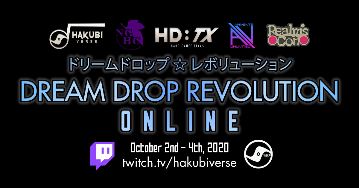 Dream Drop Revolution Online Continues The Anime Rave Dream On Twitch Hakubiverse